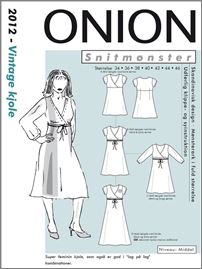 Snitmønster fra Onion 2012 Vintage kjole