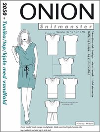 Snitmønster fra Onion 2050 - Tunika - Top - Kjole