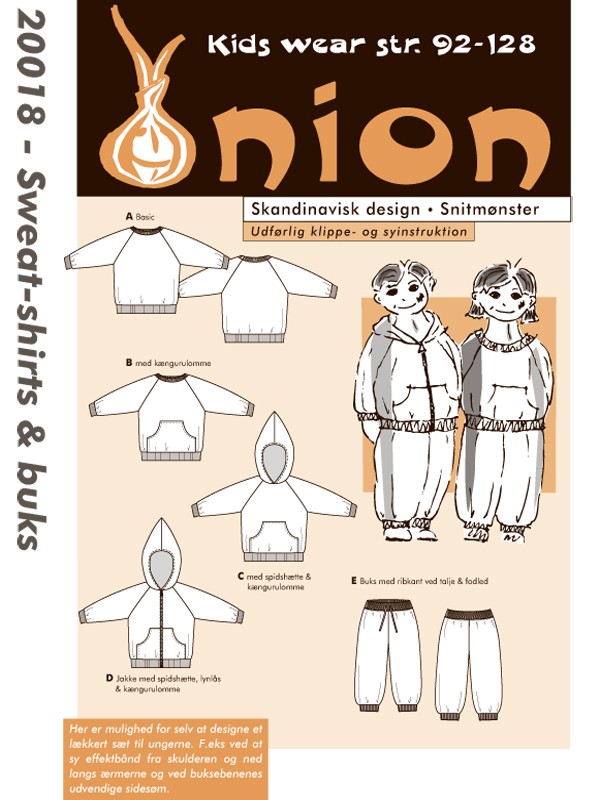 Onion 20018, sweat-shirts og buks
