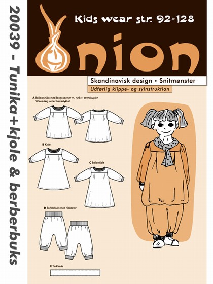 onion 20039, tunika, kjole, samt berberbuks